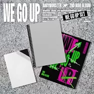 BABYMONSTER 2ND MINI ALBUM [WE GO UP] 迷你二輯 三版合購 (韓國進口版)