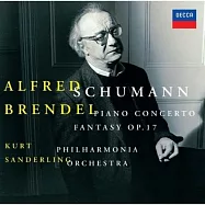 舒曼: A小調鋼琴協奏曲，作品54、C大調幻想曲，作品17(Schumann: Piano Concerto, Fantasy. Op. 17 / Alfred Brendel / Kurt Sanderling / Philharmonia Orchestra)