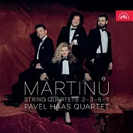 馬替努: 第2,3,5,7號弦樂四重奏 / 帕菲爾.哈斯弦樂四重奏(Martinu: String Quartets / Pavel Haas Quartet)
