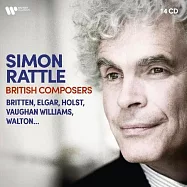 指揮家拉圖的英國作曲家錄音集 / 賽門.拉圖爵士〈指揮〉(14CD)(Sir Simon Rattle British Composers / Sir Simon Rattle (14CD boxset))