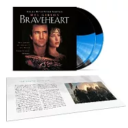 配樂 / 詹姆斯.霍納 / 英雄本色-配樂大全輯 (藍紋2LP彩膠)(James Horner / Braveheart – 30th Anniversary Editions (Blue Streak) (2LP))