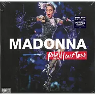 瑪丹娜【心叛逆世界巡迴演唱會】炫紫彩膠2LP