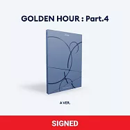 ATEEZ - [GOLDEN HOUR PART.4] 迷你十三輯 【A版】美版親筆簽名 (美國進口版)