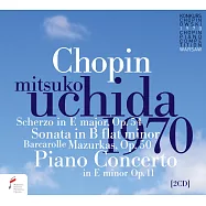 內田光子1970年蕭邦鋼琴大賽比賽實況 (世界首度發行)(Mitsuko Uchida in 1970 International Fryderyk Chopin Piano Competition (2CD))