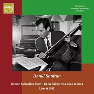 俄國大提琴宗師謝夫蘭在1962古巴飛彈危機前親赴古巴哈瓦那的傳奇音樂會實況 第二輯(Daniil Shafran / 1962 Live in Havana Vol.2 : Bach Cello Suites Nos.1, 2, 4)