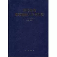 清代各地將軍都統大臣等年表∶1796-1911