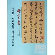 傅山草書孟浩然十八首及行書社甫秋興八首