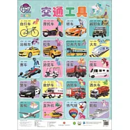 小馬寶莉立體掛圖：交通工具