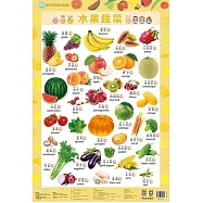 百寶象有聲互動學習掛圖：水果蔬菜