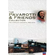 帕華洛帝與流行群星 世紀珍藏版 DVD(四片裝)(The Pavarotti & Friends Collection 4DVD)