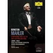 馬勒：第九號、第十號交響曲、大地之歌/ 伯恩斯坦 指揮 2DVD(Mahler Symphonies Nos. 9 &10/ Bernstein 2DVD)