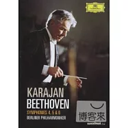 貝多芬:交響曲4-6號/卡拉揚 (指揮) 柏林愛樂 DVD(Beethoven : Symphonies Nos. 4-6/ Karajan DVD)