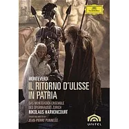 蒙台威爾第：尤里西斯歸鄉記 / 哈農庫特 (2DVD)(CLAUDIO MONTEVERDI: Il Ritorno d’ Ulisse in Patria / Nikolaus Harnoncourt 2DVD)