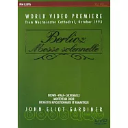 白遼士：莊嚴彌撒 / 賈第納 (指揮) 革命與浪漫管絃樂團、蒙台威爾第合唱團 DVD(Berlioz: Messe Solennelle DVD)