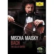 麥斯基/巴哈：大提琴無伴奏組曲 2DVD(Bach, J S: Cello Suites Nos. 1-6, BWV1007-1012 / Mischa Maisky (celllo) DVD)