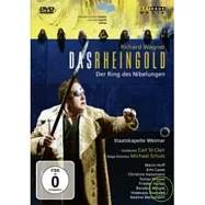 華格納：尼貝隆根指環前夜「萊茵的黃金」(2008年版)(NTSC) / 卡爾.聖克萊爾(指揮)威瑪德意志國立歌劇院 DVD(Wagner: Das Rheingold / Carl St.Clair, Staatskapelle Weimar)