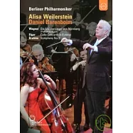 2010歐洲音樂會在英國牛津 DVD(Alisa Weilerstein.Daniel Barenboim.Berliner Phiharmoniker Wager│Elgar│Brahms DVD)