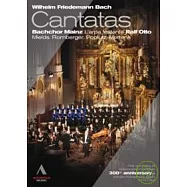 威廉.符里德曼.巴哈：教堂清唱劇/ 拉夫.奧圖(指揮)美茵茲巴哈合唱團與華美豎琴古樂團 DVD(300th Anniversary of Wilhelm Friedemann Bach/ Ralf Otto, L’ arpa festante & Bachchor Mainz)