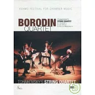 (102) 庫赫莫室音樂節：包羅定 柴可夫斯基 弦樂四重奏 DVD(KUHMO FESTIVAL：BORODIN PLAYS TCHAIKOVSKY’S STRING QUARTET Nr,1,2 AND 3)