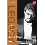 歐爾頌演奏布拉姆斯第2號鋼琴協奏曲/ 歐爾頌(鋼琴)、陸格蘭(指揮)BBC交響樂團 DVD(Garrick Ohlsson plays Chopin, Brahms & Liszt / Ohlsson, Loughran, BBC Symphony Orchestra)