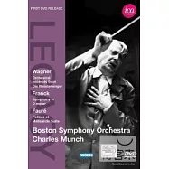 孟許指揮華格納、佛瑞及法朗克管弦樂作品/ 孟許(指揮)波士頓交響樂團 DVD(Charles Munch conducts Wagner, Franck & Faure/ Munch, Boston Symphony Orchestra)