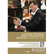 提勒曼指揮貝多芬第四~六號交響曲&紀錄片/ 提勒曼(指揮)維也納愛樂管弦樂團 (台壓版, 有中文字幕) 3DVD(Beethoven: Symphonies Nos. 4~6 (with documentaries) / Thielemann, Vienna Philharmonic Orchestra)