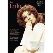 《紐約大都會歌劇院DVD系列7》米格妮絲(女高音)、馬祖拉(男中音) / 貝爾格：露露 DVD(Julia Migenes、Franz Mazura、Evelyn Lear、Kenneth Riegel/ Berg：Lulu)