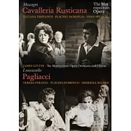 《紐約大都會歌劇院DVD系列8》多明哥(男高音)、史特拉塔絲(女高音) / 馬士康尼：鄉間騎士&雷翁卡伐洛：丑角 DVD(Placido Domingo、Teresa Stratas、Tatiana Troyanos、Sherrill Milnes / Mascagni：Cavalleria Rusticana & Leoncavallo：Pagliacci)