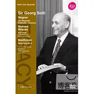 蕭提爵士指揮華格納、理查史特勞斯及貝多芬/ 蕭提(指揮)柯芬園皇家歌劇院管弦樂團、BBC交響樂團 DVD(Solti Conducts Wagner, Strauss, Beethoven/ Solti, Royal Opera House Orchestra, Covent Garden; BBC Symphony Orchestra)