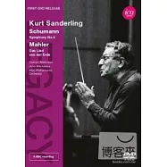 馬勒：大地之歌、舒曼：第4號交響曲/桑德霖(指揮)BBC愛樂管弦樂團 DVD(SCHUMANN: Symphony No. 4, MAHLER: Das Lied von der Erde / K. Sanderling(conductor), BBC Philharmonic Orchestra)