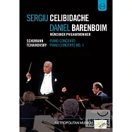 巴倫波因&傑利畢達克 -黃金相遇 DVD(Sergiu Celibidache conducts the M?nchner Philharmoniker - Schumann & Tchaikovsky - Recorded Excellence series)