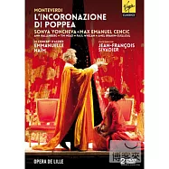蒙台威爾第：歌劇《波佩阿的加冕》2DVD(Monteverdi L’Incoronazione di Poppea / Emmanuelle Haim 2DVD)