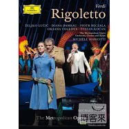 威爾第：歌劇《弄臣》/ 別恰拉，男高音/黛安娜˙丹若，女高音/札利克˙魯契奇，男中音 / 馬利歐提指揮/紐約大都會歌劇院管弦樂團與合唱團 DVD(Verdi : Rigoletto / Michele Mariotti, The Metropolitan Opera Orchestra, Chorus (DVD))