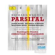 華格納：歌劇《帕西法爾》 / 沃夫岡‧柯赫，男中音/波羅維諾夫，男低音/米林，男低音/波塔，男高音/蜜凱耶拉‧舒斯特，次女高音 (藍光BD)(Wagner : Parsifal / Christian Thielemann, Staatskapelle Dresden)