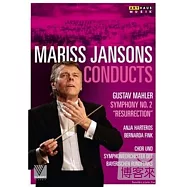 馬勒：第二號交響曲「復活」/楊頌斯(指揮)巴伐利亞廣播交響樂團及合唱團 DVD(MAHLER:Symphony No.2/Jansons, Bavarian Radio Symphony Orchestra)