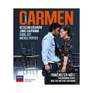 比才︰卡門 / 考夫曼，男高音 / 卡莎洛娃，次女高音 / 莫斯特 指揮 蘇黎世歌劇院合唱團&蘇黎世愛樂管弦樂團 (藍光BD)(Bizet: Carmen / Jonas Kaufmann, Vesselina Kasarova / Chorus of Opernhaus Zurich & Philharmonia Zurich / Franz Welser-Most)