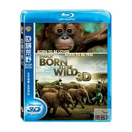 回歸荒野 3D/2D版 (藍光BD)(BORN TO BE WILD 3D/2D)