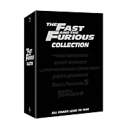 玩命關頭1-6 限量鐵盒版 (藍光BD)(Fast & Furious steelbook collection)
