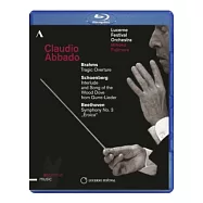 2013年琉森音樂節：英雄與古雷之歌~阿巴多的最後錄影 / 藤村實穗子(女中音)、阿巴多(指揮)琉森節慶管弦樂團 (藍光BD)(Claudio Abbado conducts Brahms, Schoenberg & Beethoven / Claudio Abbado, Lucerne Festival Orchestra)