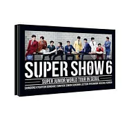 SUPER JUNIOR / SUPER JUNIOR WORLD TOUR in SEOUL“SUPER SHOW 6”台壓繁體中文字幕版 (2DVD)