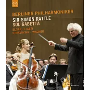 2014巴登─巴登音樂節：艾爾加、李格第、史特拉汶斯基 &華格納 / 修兒‧嘉碧妲〈大提琴〉拉圖〈指揮〉柏林愛樂 (BD藍光)(Live from Baden-Baden 2014 / Sol Gabetta, Berliner Philharmoniker / Sir Simon Rattle (BD))