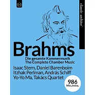 布拉姆斯室內樂全集 / 歐伊斯特拉夫〈小提琴〉席夫〈鋼琴〉凱勒四重奏、塔卡契四重奏、巴倫波因〈鋼琴〉史坦〈小提琴〉馬友友〈大提琴〉艾克斯〈鋼琴〉帕爾曼〈小提琴〉等人 (BD藍光)(Classic Archive™ Collector’s Edition Johannes Brahms – Complete Chamber Music / Wiener Streichsextett, Kocsis, Takacs, Imai, Schiff, Shiokawa, Perenyi, Keller Quartett, Fuchs, J. + A. Paratore, Bashkirova, Vengerov, Pergamentschikov, Clavenger, Schwalke, Perlman, Barenboim)