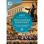 2017維也納新年音樂會 / 杜達美 & 維也納愛樂 (DVD)(New Year’s Concert 2017 / Gustavo Dudamel & Wiener Philharmoniker (DVD))