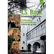 巴哈：布蘭登堡協奏曲 / 戈爾茨〈指揮〉德國弗萊堡巴洛克管弦樂團 歐洲進口盤 (DVD)(Bach: Brandenburg Concertos / Freiburger Barockorchester / Gottfried von der Goltz (DVD))