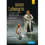 華格納：歌劇《羅恩格林》 / 彼得‧霍夫曼〈男高音〉沃格爾〈男低音〉凱倫‧阿姆斯壯〈女高音〉羅亞爾〈男中音〉伊麗莎白‧康奈爾〈女高音〉懷寇〈男中音〉 格茨‧弗里德里希〈導演〉沃爾德馬爾‧尼爾森〈指揮〉拜魯特音樂節管弦樂團與合唱團 (2DVD)(Wagner: Lohengrin - Bayreuther Festspiele / Peter Hofmann, Bayreuther Festspiele / Woldemar Nelsson)