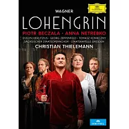 華格納：羅安格林 / 別恰拉 男高音 / 涅翠柯 女高音 (2DVD)(Wagner : Lohengrin / Piotr Beczala, Anna Netrebko, Staatskapelle Dresden, Christian Thielemann (DVD))