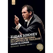貝多芬：小提琴協奏曲、貝多芬：小提琴協奏曲與布拉姆斯：第一號交響曲 / 格魯茲曼〈小提琴〉索契夫〈指揮〉土魯斯國立管弦樂團 (DVD)(Beethoven: Concerto pour violon et orchestre en ré majeur, op. 61, Bartók: Le Prince de bois, poème chorégraphique, op. 13, Sz. 60, Brahms: Symphonie No. 1 / Vadim Gluzman, Orchestre National du Capitole de Toulouse / Tugan Sokhiev)