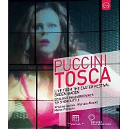 普契尼：歌劇《托絲卡》全曲 / 奧波萊斯〈女高音〉阿瓦瑞茲〈男高音〉弗拉托格納〈男中音〉欽巴柳克〈男低音〉彼得.羅斯〈男低音〉坦齊茨〈男高音〉道格拉斯.威廉斯〈男高音〉芬克〈男低音〉拉圖〈指揮〉柏林愛樂 歐洲進口盤 (藍光BD)(Puccini: Tosca - Live from Baden-Baden / Berliner Philharmoniker - Sir Simon Rattle - Philipp Himmelmann)