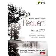 莫札特：安魂曲 / 哈農庫特(指揮)維也納古樂團、維也納國家歌劇院合唱團 (DVD)(MOZART: Requiem / Harnoncourt, Vienna State Opera Chorus, Concentus Musicus Wien)