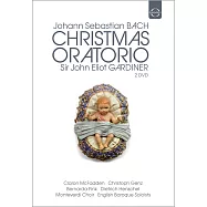 巴哈：聖誕神劇 / 賈第納〈指揮〉蒙台威爾第合唱團、英國巴洛克獨奏家合奏團 麥法登〈女高音〉芬克〈次女高音〉根茨〈男高音〉亨謝爾〈男低音〉(2DVD)(Bach: Christmas Oratorio, BWV 248 / Gardiner)